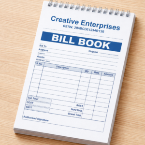 bill book printing (qty 10 book)