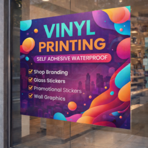 vinyl printing (₹30 / sq ft)